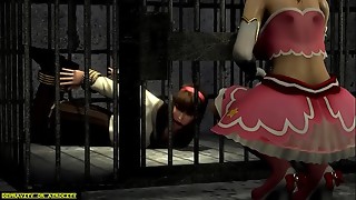 Dead or Alive - Honoka rapes Marie Rose Rectal