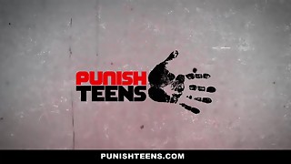 PunishTeens - Youthful Latina Wrecked By Sisters Bf