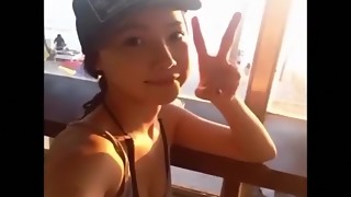 very pretty ex Korean gf video leaked